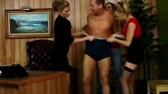 Clothed fetish babes jerk
